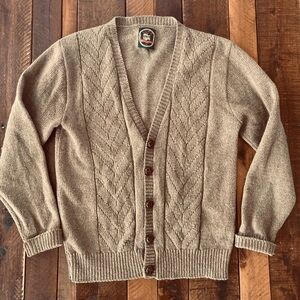 Vintage Alps Rugged Outdoors New England Women's Wool Cardigan Sweater L